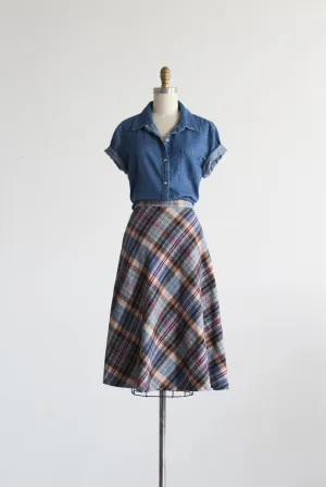 scholastic midi skirt